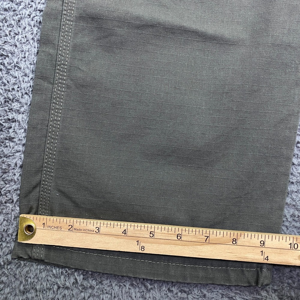 Wrangler RIGGS Carpenter Pants 42x36 Green Ripstop Workwear 103W020LD - Picture 3 of 12